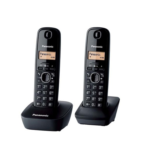 טלפון אלחוטי 2 שלוחות דגם Panasonic 1612 פנסוניק