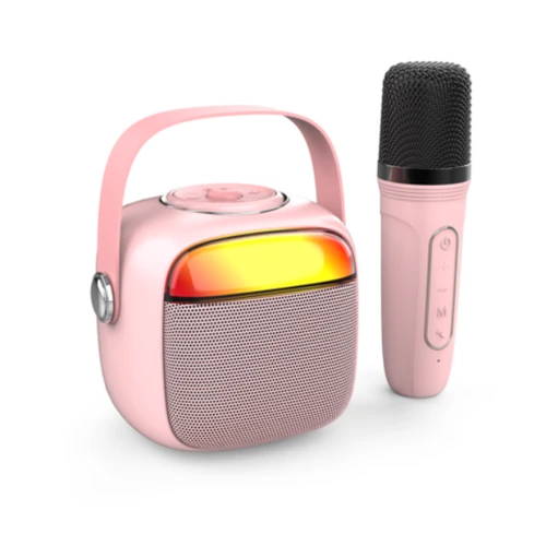 בידורית מיני קריוקי הקונטיינר RFK-649P - צבע ורוד Hacontainer