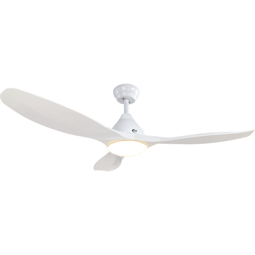 מאוורר תקרה "52 עם שלט ותאורה EF-1184W זק"ש לבן