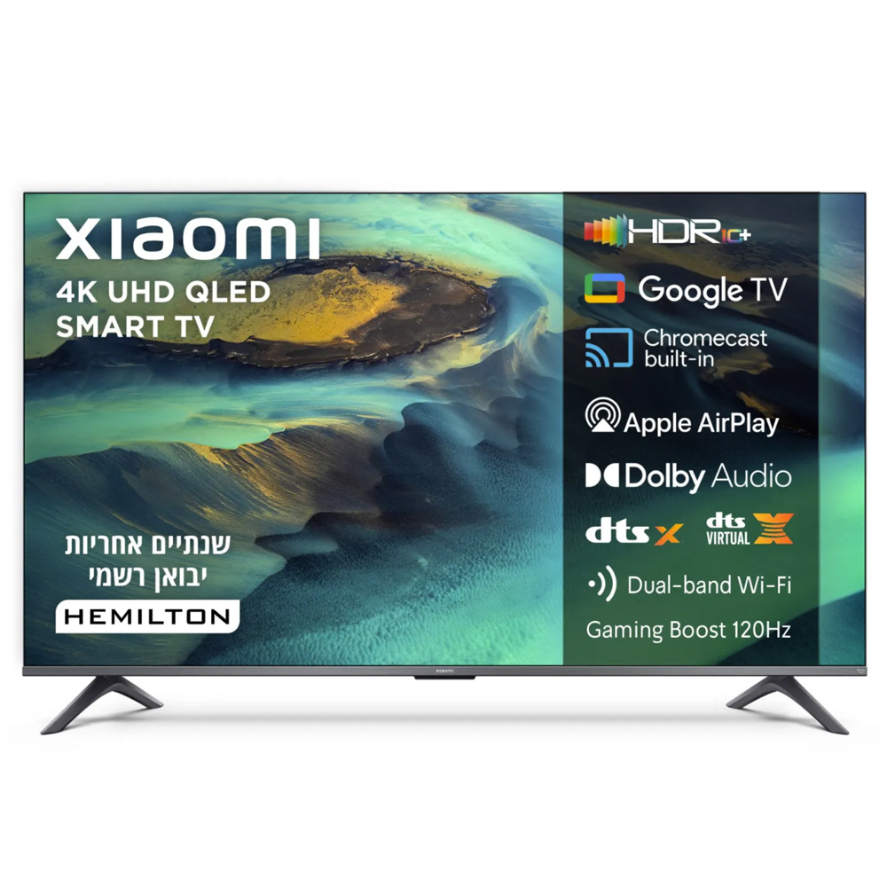 טלוויזיה שיאומי 75 אינץ' UHD 4K עם Quantum Dot ודגם L75MB-APME