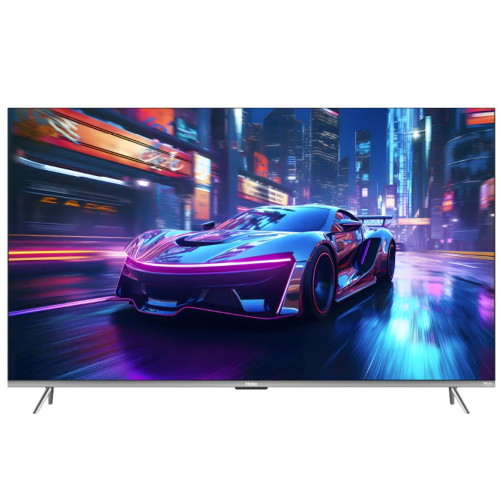 טלוויזיית האייר Haier QLED 85 אינץ' עם רזולוציית 4K איכותית, דגם H85S800UX.