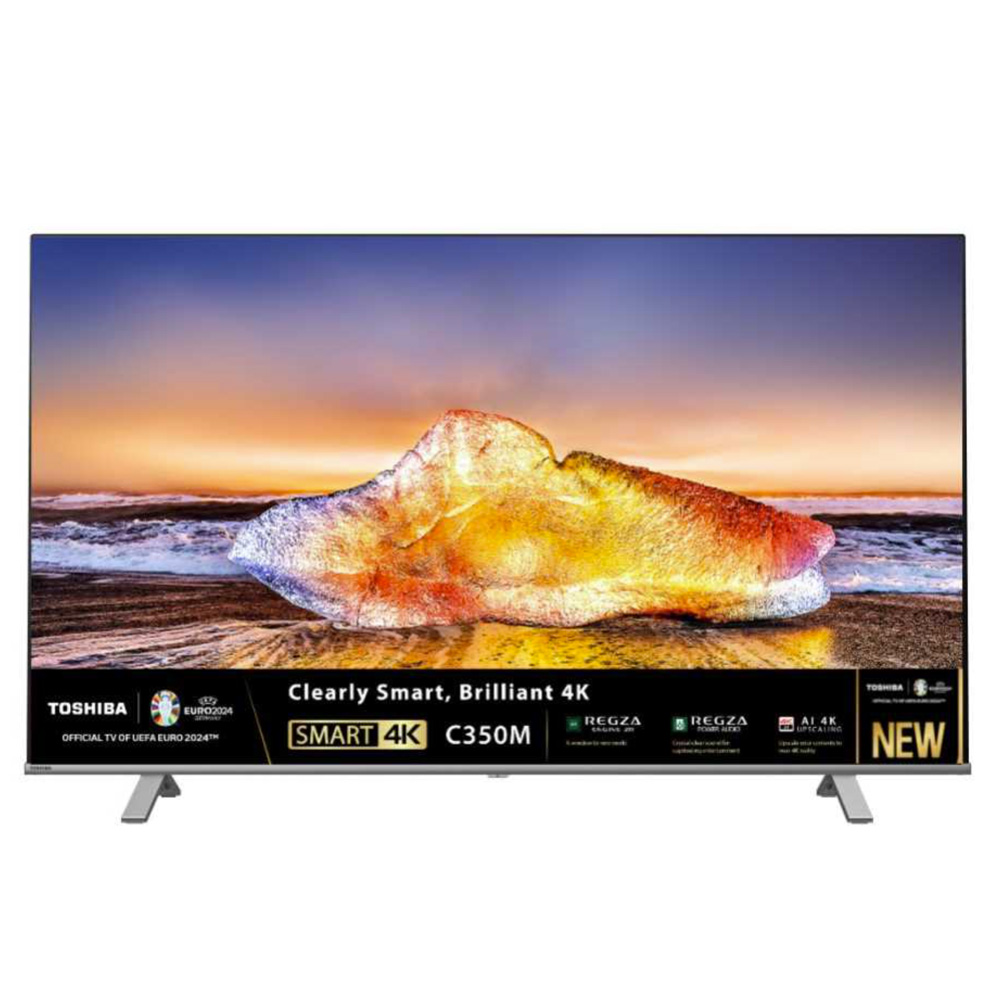 טלוויזיה TOSHIBA 55C350ME בגודל 55 אינץ' עם רזולוציית 4K Ultra HD