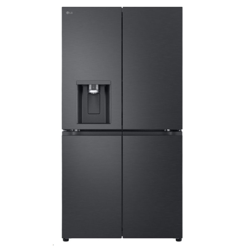 מקרר מקפיא תחתון 4 דלתות LG GR-930BDIS בנפח ענק של 842 ליטר