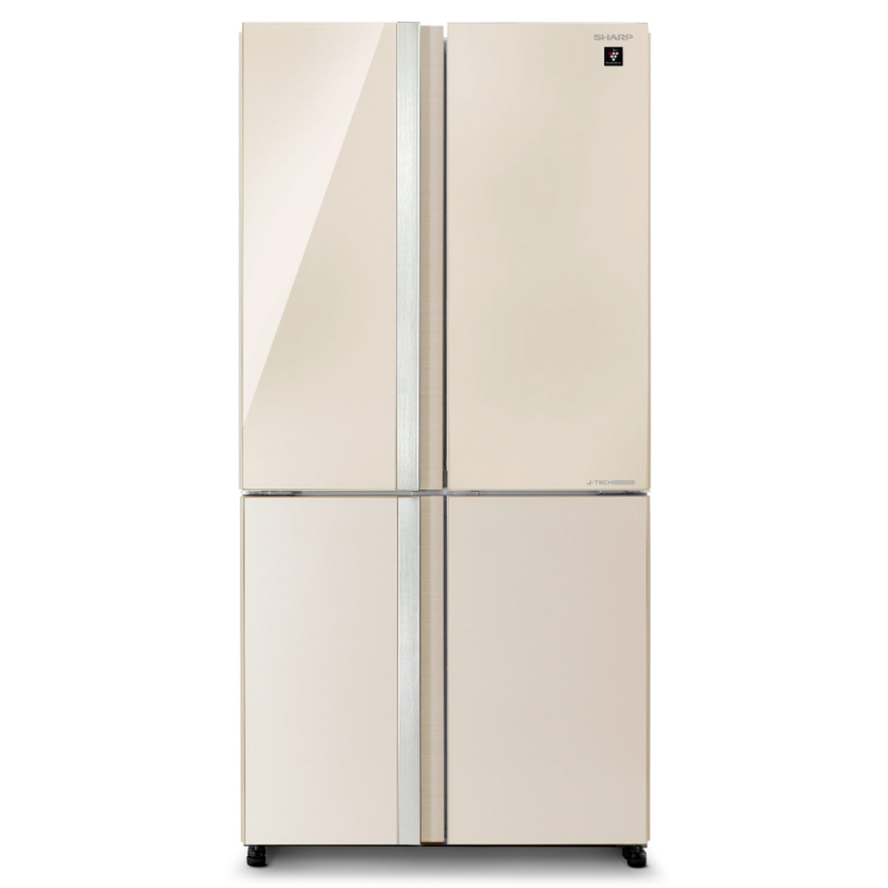 מקרר 4 דלתות SHARP SJ-8942-BG בנפח 611 ליטר למטבח מודרני