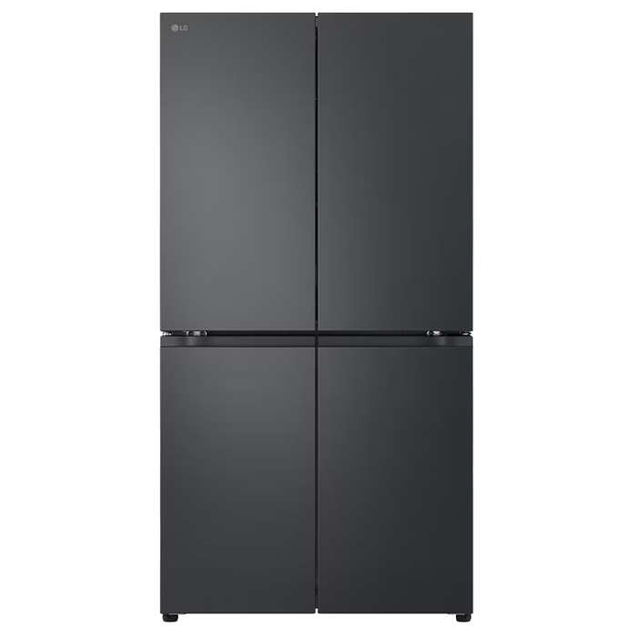 מקרר 4 דלתות LG GR-728B, נפח כולל 665 ליטר.