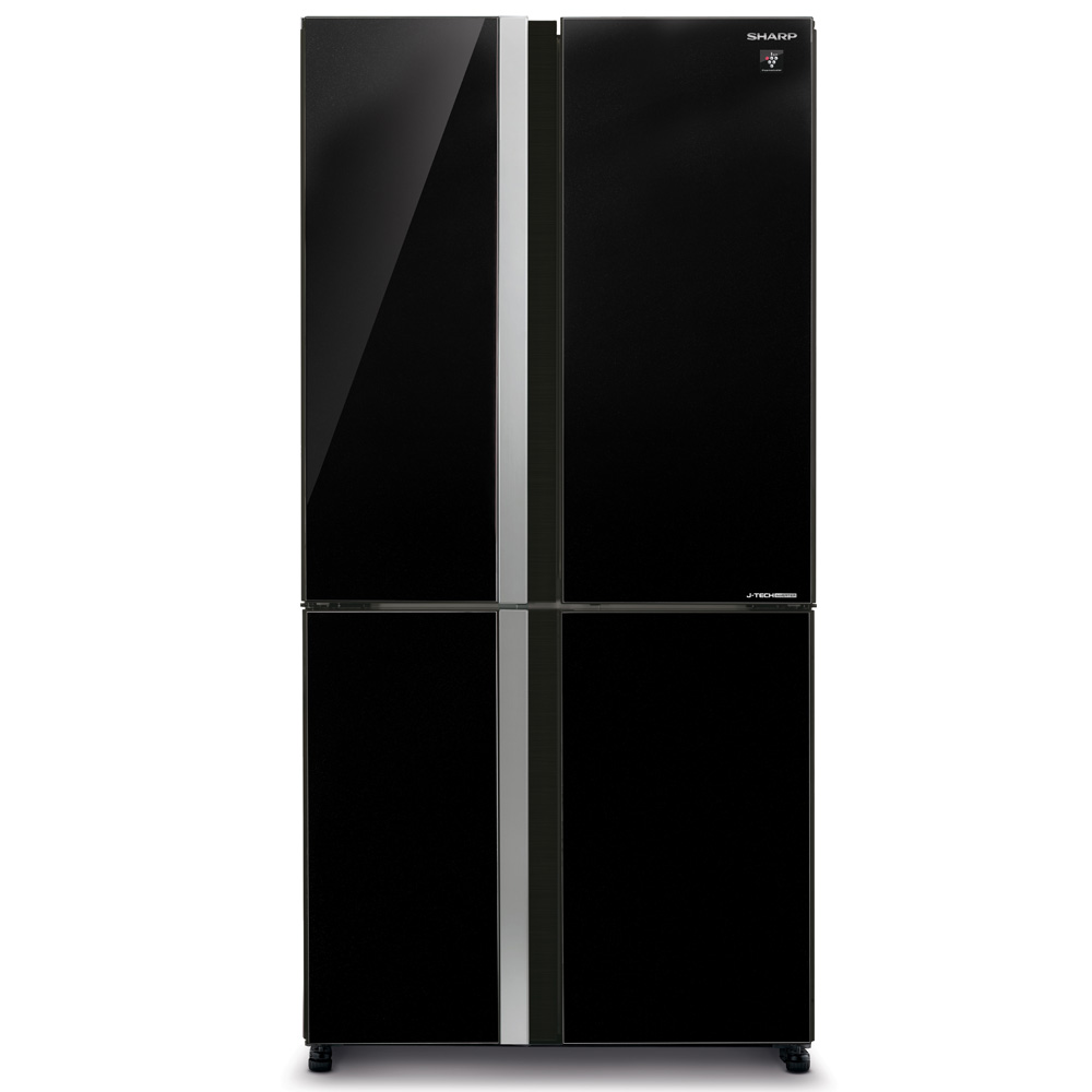 מקרר 4 דלתות SHARP עם 611 ליטר אחסון וטכנולוגית J-TECH INVERTER