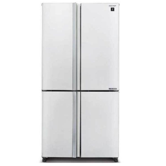 מקרר מקפיא תחתון 4 דלתות Sharp SJ-8950-BS, קיבולת ענקית של 572 ליטר