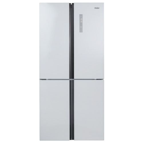 מקרר 4 דלתות Haier HRF-5500F עם נפח כללי 500 ליטר, מדחס Inverter שקט