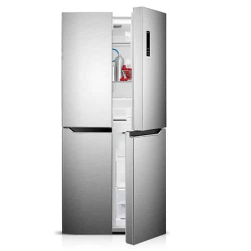 מקרר 4 דלתות Haier מדגם HRF4494FSS עם נפח ברוטו של 472 ליטר