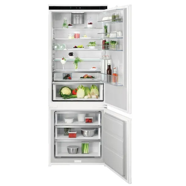 מקרר מקפיא תחתון AEG TSC72751DS עם מדחס אינוורטר ורעש 35 דציבל