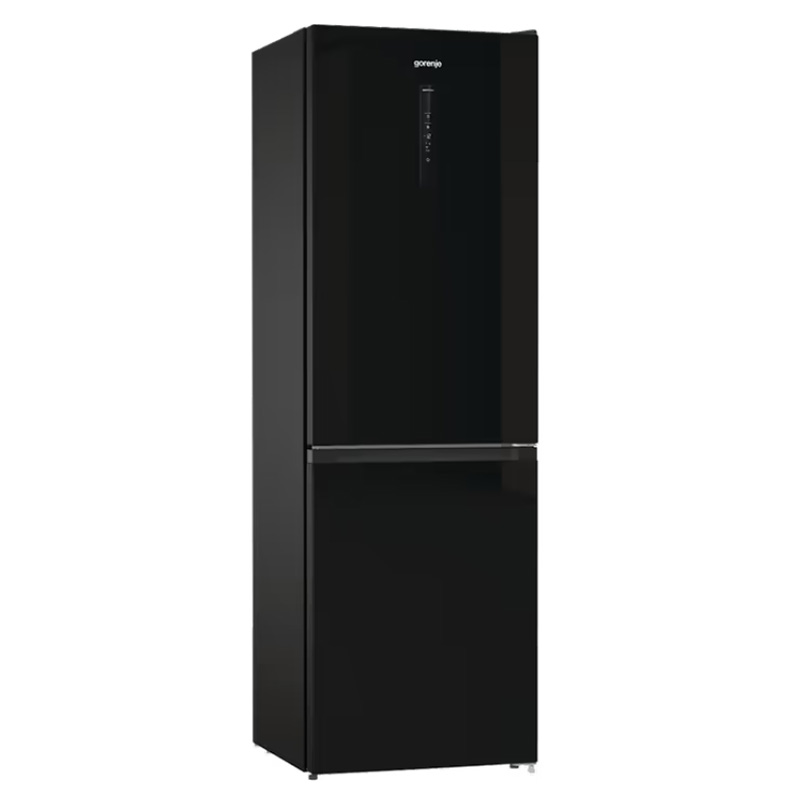 מקרר עם מקפיא תחתון גורניה Gorenje NRK6192ABK בנפח 330 ליטר וטכנולוגיית NoFrost Plus