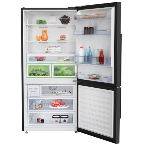 מקרר Beko CN160236XB מקפיא תחתון - נפח 561 ליטר עם מערכת NoFrost – תמונה 3