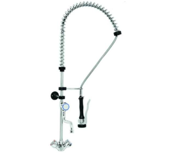 ברז שטיפה קומפלט למטבח המוסדי תוצרת איטליה - יציאה מהשולחן