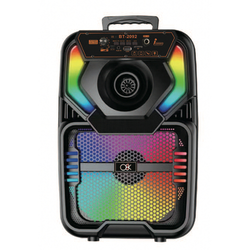 רמקול קריוקי 8 אינץ' עם מיקרופון שלט והקלטה BT-2092 בנטון Benaton