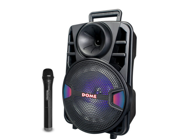 בידורית קריוקי ניידת "TWS 8 עם מיקרופון אלחוטי