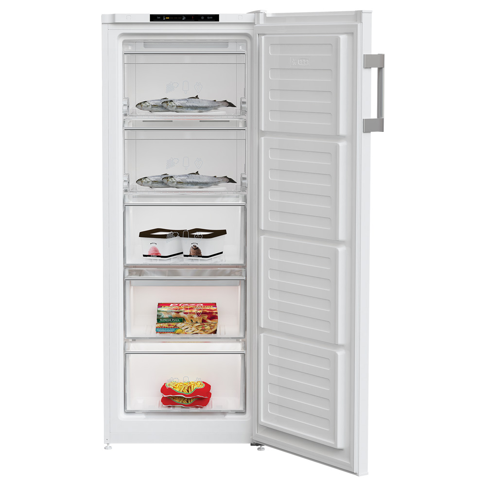 מקפיא Blomberg FNT9557W No Frost עם 5 מגירות והקפאה יבשה