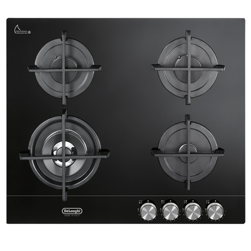 כיריים גז דלונגי NSL460NCM-IL - 4 להבות, רוחב 60 ס"מ, הצתה אלקטרונית