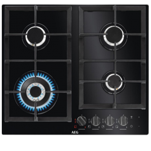 כיריים גז HKB64550B עם להבת טורבו עוצמתית 3900 ואט