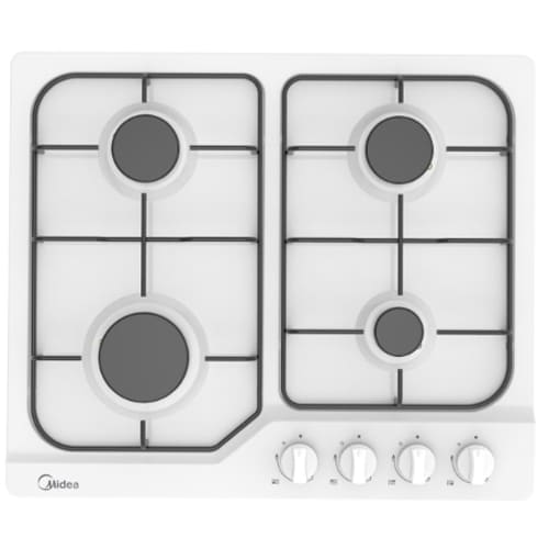 כיריים גז MIDEA מידאה 60SJ401 עם 4 מבערים 1KW-3KW