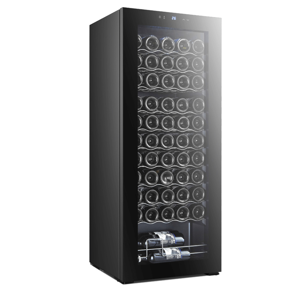 מקרר יין LANDERS JC160 לאחסון 55 בקבוקים, מערכת מדחס שקטה