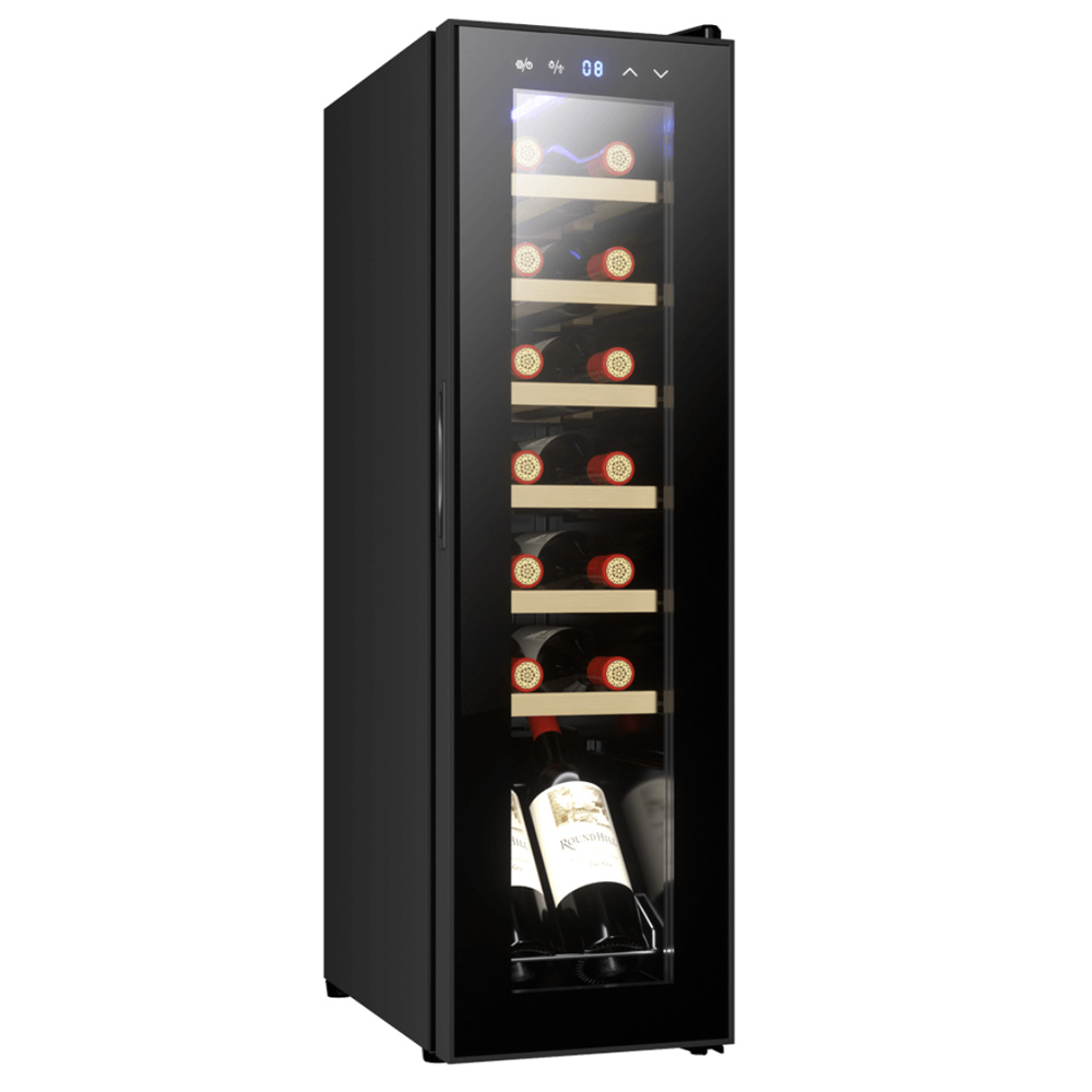 מקרר יין LANDERS JC40W - מתאים לאחסון 14 בקבוקים, מדפי עץ, שנה אחריות