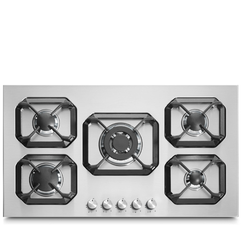 כיריים גז LOFRA HLS9A0 עם חיסכון של 20% בגז, 5 להבות ומבערי Sabaf III