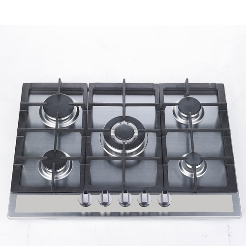 כיריים גז LY VENT HOT697W עם 5 מבערים והצתה אלקטרונית