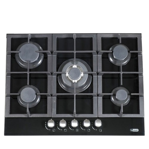 כיריים גז LY VENT דגם HOT679 עם 5 מבערים והצתה אלקטרונית