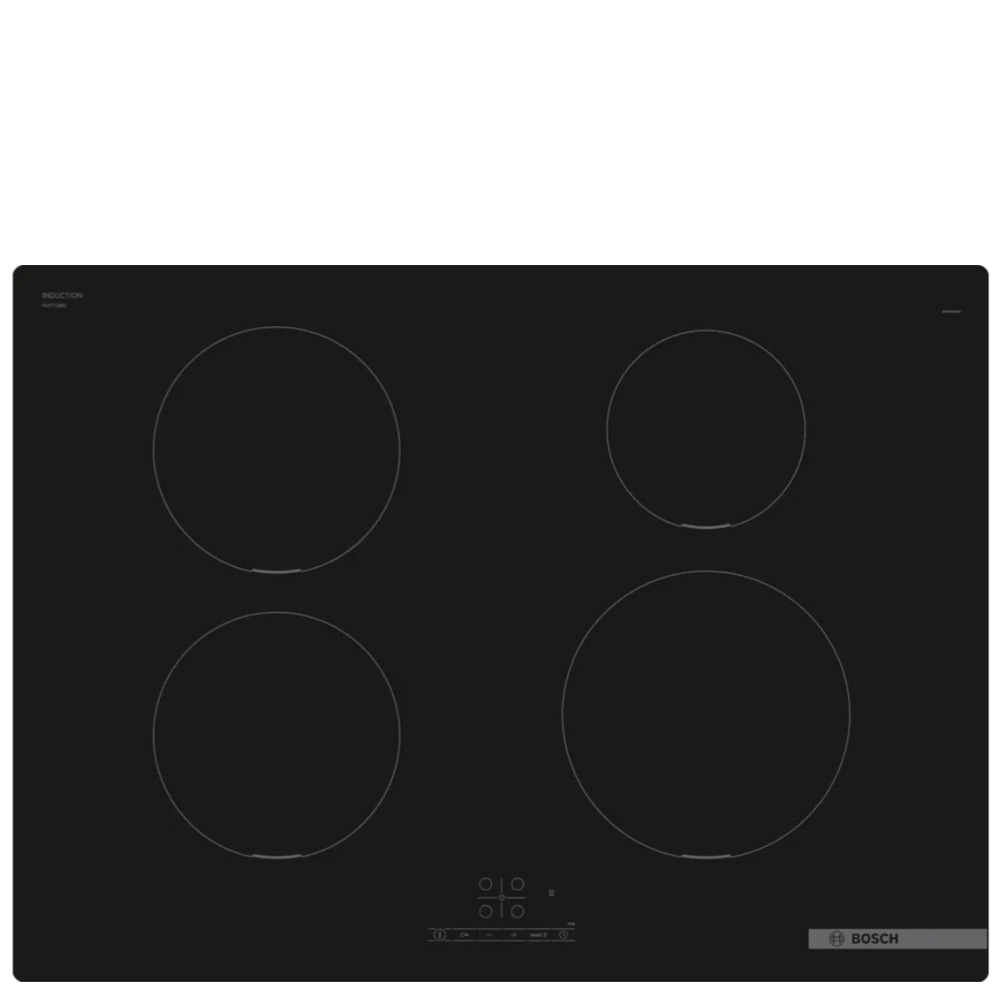 BOSCH כיריים אינדוקציה PUE711BB5Y עם 4 אזורי בישול ו-17 רמות חום