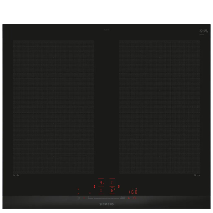 כיריים אינדוקציה סימנס EX675HXC1E רוחב 60 ס"מ עם מערכות flexInduction ו-touchSlider