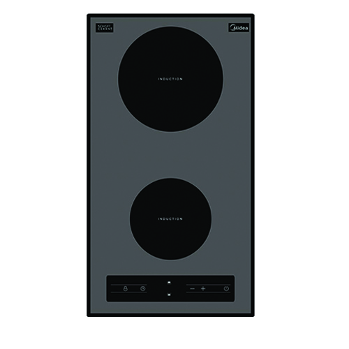 כיריים אינדוקציה MIDEA MCID351-6555 עם שני מוקדי בישול בהספק כללי של 3500W