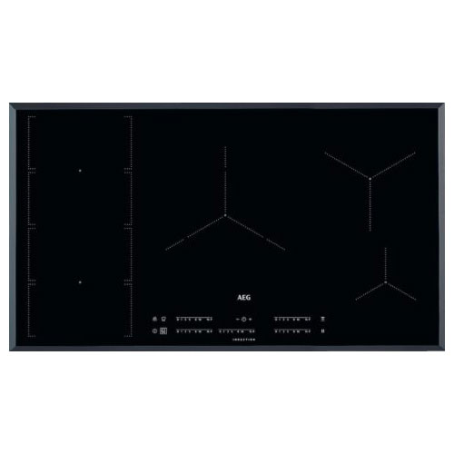 כיריים אינדוקציה AEG עם אזור בישול גמיש דגם IKE95471FB, הספק 7350W