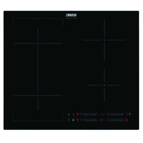 כיריים אינדוקציה ZANUSSI ZIFN644K עם 4 אזורי בישול באינדוקציה