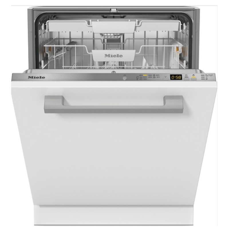 מדיח כלים אינטגרלי מלא MIELE G 5150 SCVi עם חסכון של עד 50% באנרגיה.