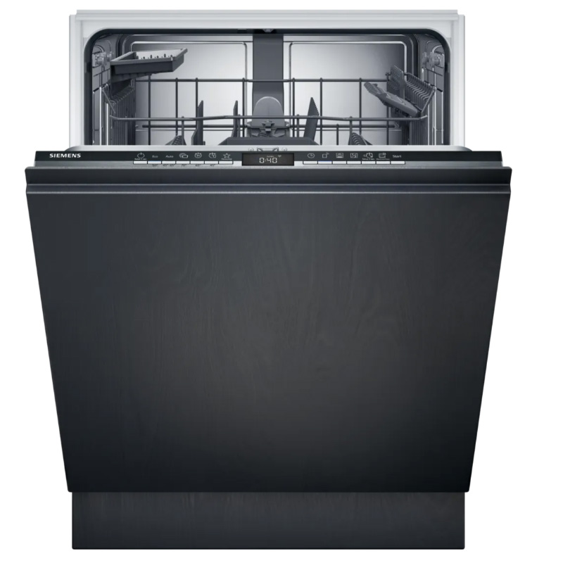 מדיח כלים אינטגרלי Siemens SN63EX12BE עם קיבולת 13 מערכות כלים ורעש 40 דציבלים