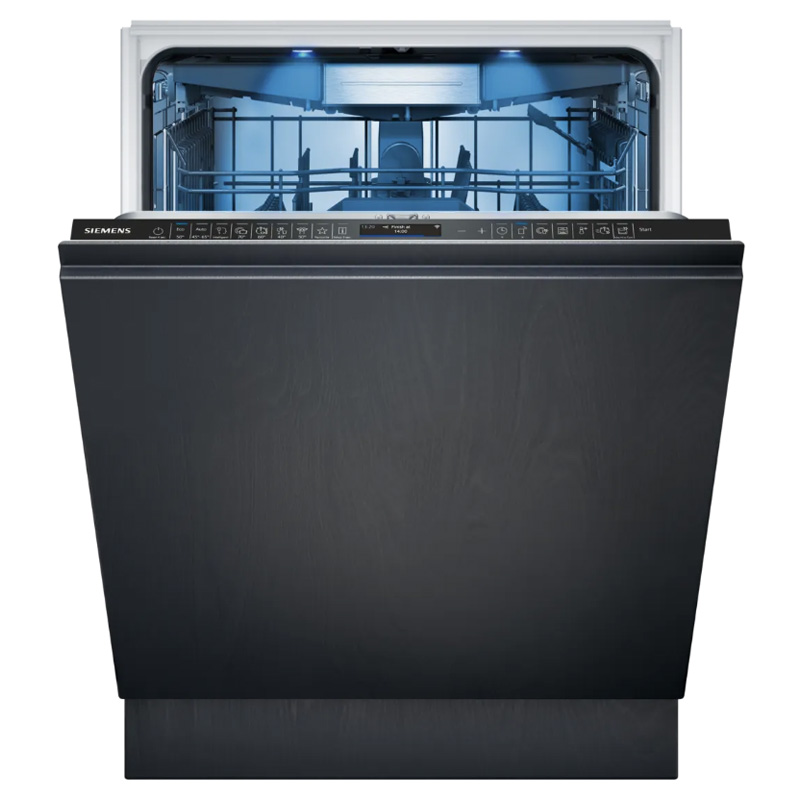 מדיח כלים אינטגרלי SIEMENS SN87TX02CE - יעיל במיוחד עם צריכת מים של 9.5 ליטר