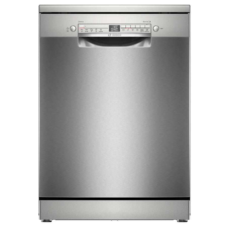 מדיח כלים בוש SMS2HVI02E ל-14 מערכות, 46 דציבלים, חסכוני במים.