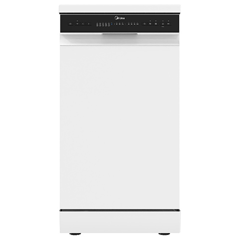 מדיח כלים צר MIDEA מידאה W7634CS עם קיבולת 10 מערכות כלים, חיבור WIFI