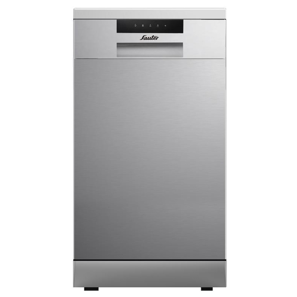 מדיח כלים צר SAUTER דגם SDW1045S עם צריכת מים 9 ליטר בלבד למחזור