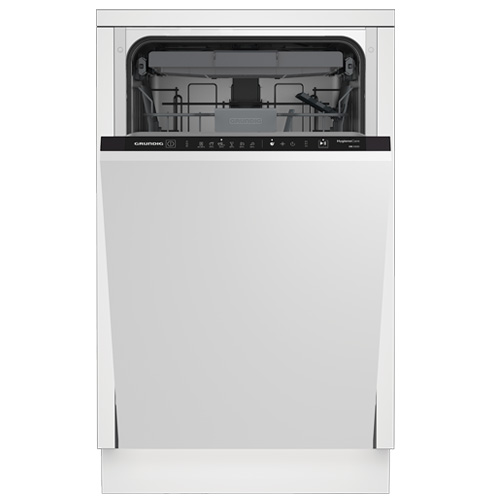 מדיח כלים צר גרונדיג GSVP2150Q - 11 מערכות כלים, 8.7 ליטר מים בלבד