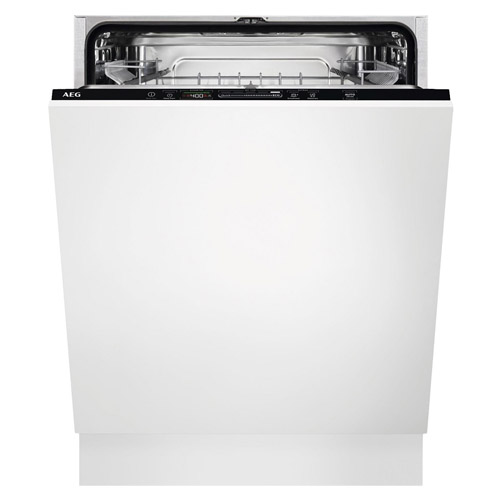 מדיח כלים אינטגרלי AEG דגם FSB52617Z עם טכנולוגיית AirDry ו-SensorLogic