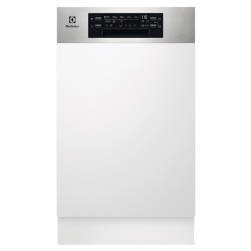 מדיח כלים חצי אינטגרלי Electrolux EES42210IX עם טכנולוגיית AirDry ו-9 מערכות כלים