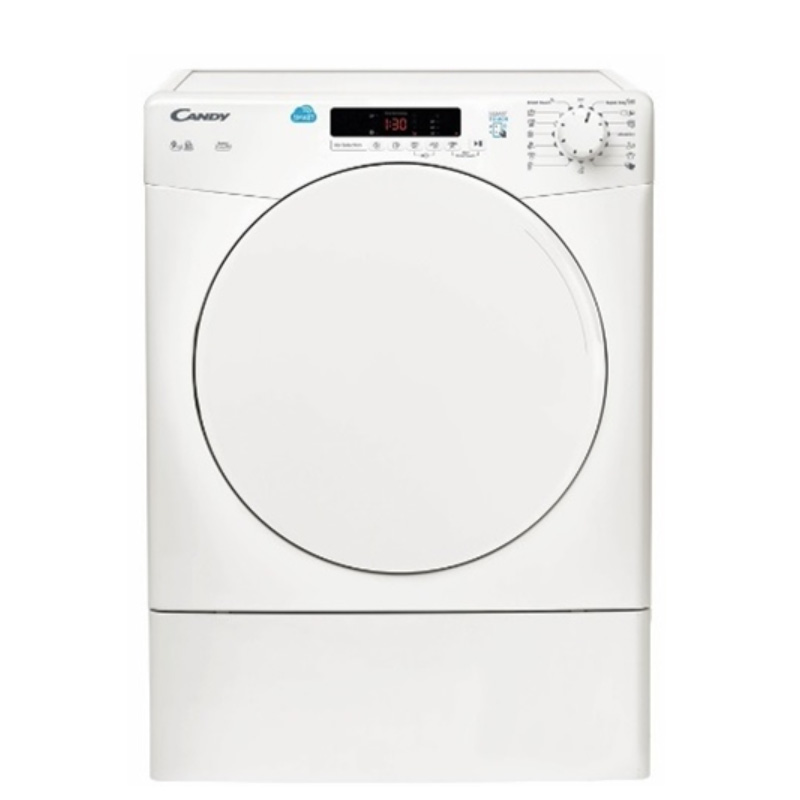 מייבש כביסה קנדי CSV9DFS עם קיבולת מרשימה של 9 ק"ג