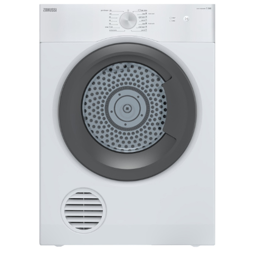 מייבש כביסה Zanussi דגם ZDV756N3WB עם קיבולת 7.5 ק"ג וסיבוב דו כיווני