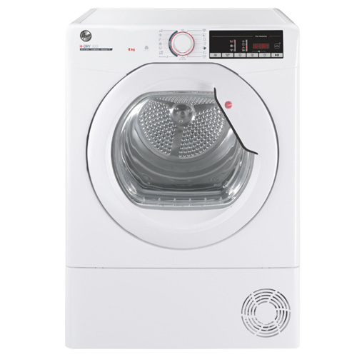 מייבש כביסה קונדנסור הובר HLEC9TEXISR - שליטה מרחוק וקיבולת של 9 ק"ג