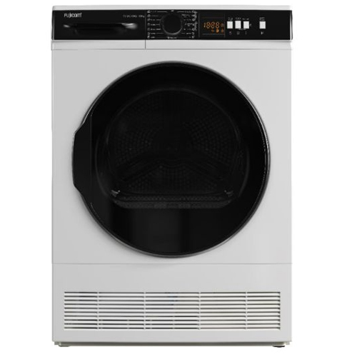 מייבש כביסה פתח חזית FUJICOM FJ-DC10KG בקיבולת 10 ק"ג, עשוי פלדת נירוסטה