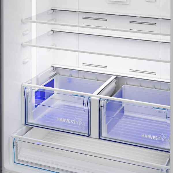 מקרר 4 דלתות 572 ליטר גימור נירוסטה מושחרת דגם GN1406226XBR – תמונה 8