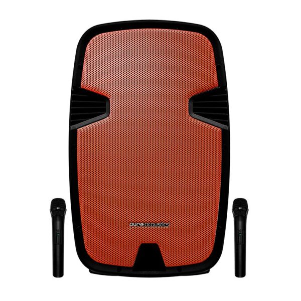 בידורית בלוטוס 400W עם 2 מיקרופונים אלחוטיים