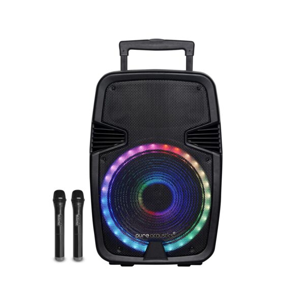 בידורית 2000Wעם 2 מיקרופונים אלחוטיים