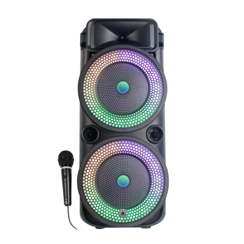 בידורית קריוקי 1600W עם מיקרופון